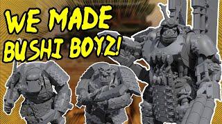 We Made Bushi Orks with Samurai History