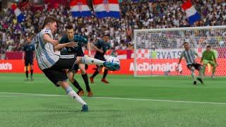 FIFA 23 FIFA World Cup Qatar 2022 Semifinals Argentina  Vs Croatia 