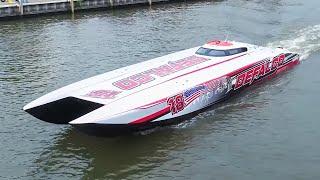 Getting LOUD in the Wet Pits  Xinsurance Great Lakes Grand Prix Powerboats