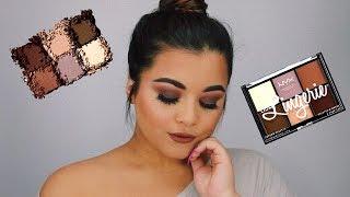 NYX LID LINGERIE all MATTE Smokey Eye Tutorial  First Impression and Review  Michelle Alvarez