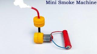 How To Make Simple Smoke Machine At Home With Motor  Diy Mini Smoke Machine For Rc Car