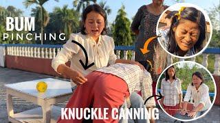 Bum Pinching Vs Knuckles Canning  Priya Sheetal Game