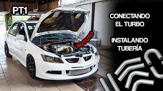 CÓMO INSTALAR TUBERIA DE INTERCOOLER PARTE 1  LANCER TURBO EP 6