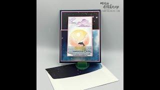 Stampin UpUnder The MoonCountry FlowersSneak PeekJoy Fold2024-25 AnnualStargazing DSP