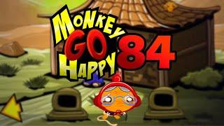 Игра Счастливая Обезьянка 84 Monkey GO Happy 84 - прохождение