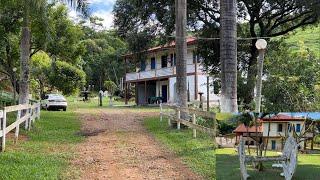 FAZENDA ANTIGA EM MINAS  ESTAVA  DECADENTE FICOU NOVA HERDEIROS REFORMARAM TUDO