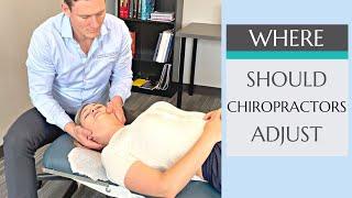 How do chiropractors know where to adjust?  chiropractic adjustments
