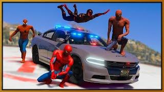 GTA 5 Roleplay - We Become Spiderman And Troll Cops  RedlineRP