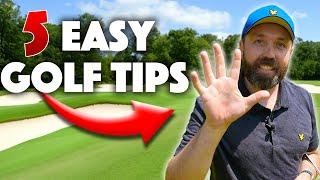 5 EASY ways to become a consistent golfer Anyone can do