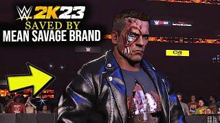 WWE 2K23 *INSANE* MEAN SAVAGE BRAND Community Creations