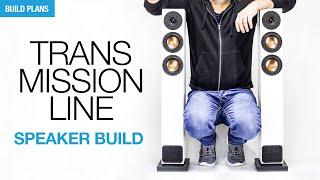 Building a Transmission Line 2.5-Way Tower Speaker - by SoundBlab