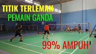 99% AMPUH PADA TITIK TERLEMAH PEMAIN GANDA PUTRA