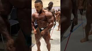 Ready for battle - 212 division Mr. Olympia 2023 about to step on stage