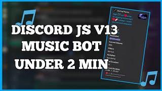 How to make a music bot for Discord in 2 minutes No Coding