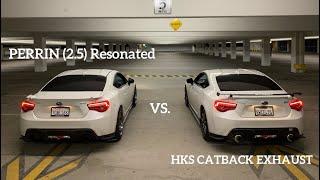 Perrin Exhaust vs HKS Exhaust Subaru BRZ