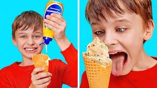 FUNNY FOOD PRANKS ON FRIENDS   April Fools Day For Kids by 123GO Play