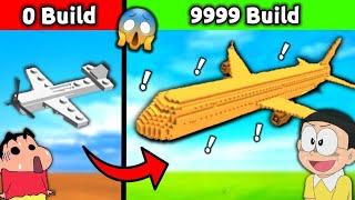 Build Battle   Shinchan Vs Nobita  Funny Game Roblox 