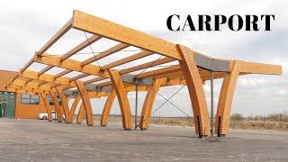 Large Carport Assembly