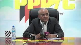 Press Conference by General Secretary Dr. Bharrat Jagdeo. June 1st 2023