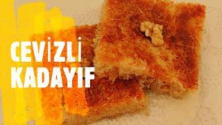 CEVİZLİ KADAYIF   Ramazana özel çıtır mı çıtır tatlı mı tatlı bir tarif 