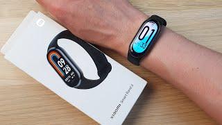 XIAOMI SMART BAND 8 - ОБЗОР И ПЕРВАЯ НАСТРОЙКА