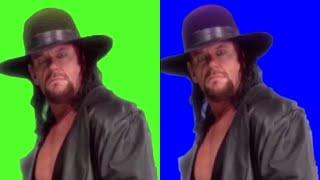 WWE Undertaker BlueGreen Screen Effect