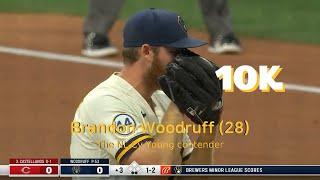 Aug 25 Brandon Woodruffs pitches MLB highlights 2021