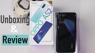 OPPO A52 UNBOXING AND REVIEW. 5000mAh BATTERY CAPACITY AND FAST CHARGE