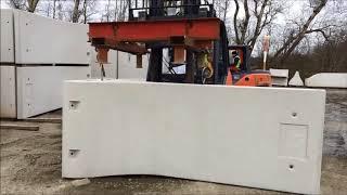 Lifting Moore Concrete 10ft Bunker Walls