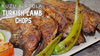 Kuzu Pirzola  Turkish Lamb Chops with Mint Sauce 