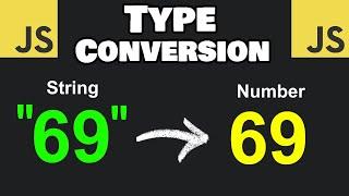 Learn JavaScript TYPE CONVERSION in 5 minutes 