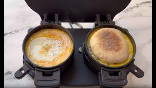 Hamilton Beach Dual Breakfast Sandwich Maker - Feta Egg & Pesto