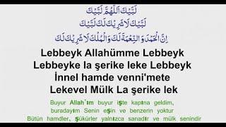 Lebbeyk Allahümme Lebbeyk 40 Defa Tekrar