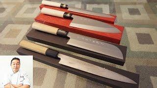 Master Sushi Chef Hiroyuki Teradas Carbon Steel Knife