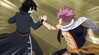 Fairy Tail Natsu V.S Zeref Part - 1  Natsu Fights Zeref In Fairy Tail Guild Hall .