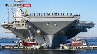 Meet the USS Gerald R. Ford CVN-78 The US Navy Dropped 40000 Pound Explosives