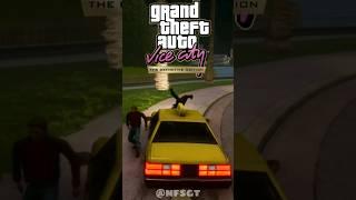 Evolution of Taxi vs NPC in GTA Games #shorts #gta #gta5