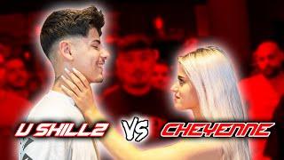 V_SKILLZ vs. CHEYENNE YOUTUBER BATTLE Big Difference 