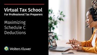 Virtual Tax School Maximizing Schedule C Deductions