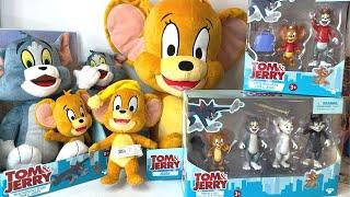 Tom and Jerry Movie Toys 2021 Unboxing Plush + Poseable Action Figures