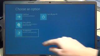 HP Recovery Windows 11  -  How to reset a HP Hewlett Packard Notebook  Laptop to factory default
