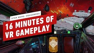 16 Minutes of Star Wars Squadrons VR Gameplay