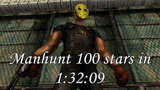 FWR Manhunt 100 stars in 13209. Hardcore Speedrun for Max Rating