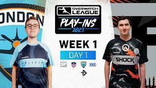 Overwatch League 2023 Season  West Play-Ins  Week 1 Day 1