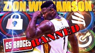 You SHOULD MAKE THIS BUILD For NBA 2K22 - 65 Badges Zion Williamson