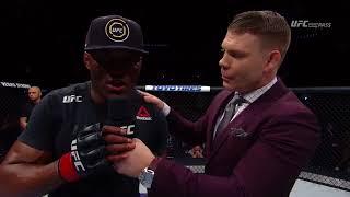 Fight Night St. Louis Kamaru Usman Octagon Interview