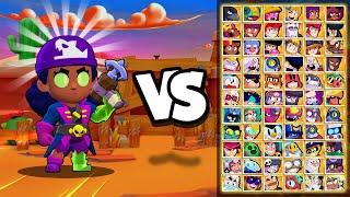 Megalodon Meg VS Every Brawler  Meg 1v1 Brawl Stars