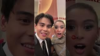 Gabbi Garcia & Khalil Ramos Kiss Me Challenge  #GMAGala2024 #shorts