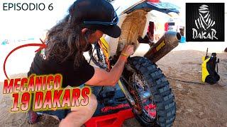 DAKAR Los MECÁNICOS Reparación de MOTOS Ep 6