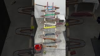 Could watch this for hours #marblemachine #marblerun #bridges #rubegoldberg #asmr #kineticsculpture